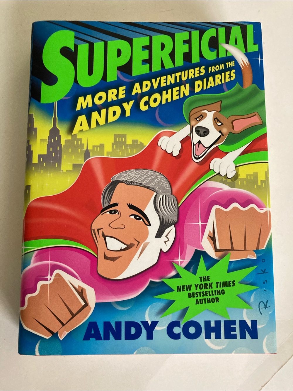 Superficial: More Adventures from Andy Cohen Diaries - Bright Multicolor Cover